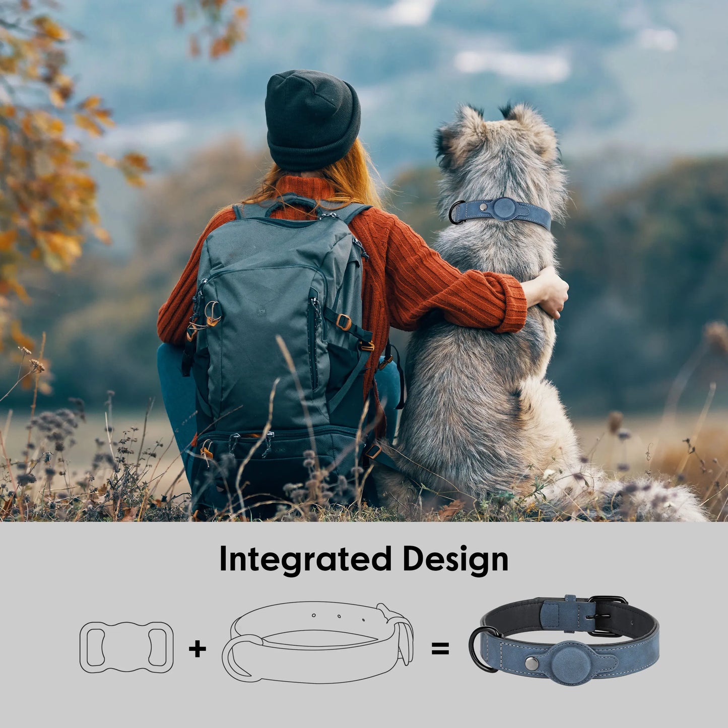 GPS Tracking Adjustable Dog Collar