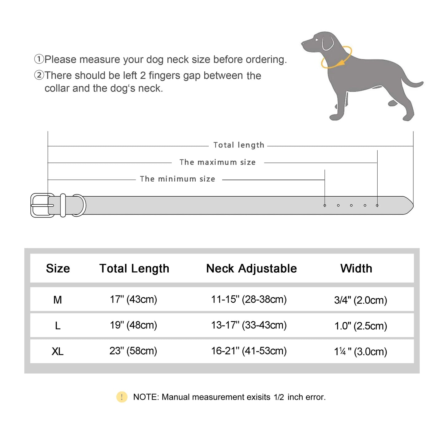 GPS Tracking Adjustable Dog Collar